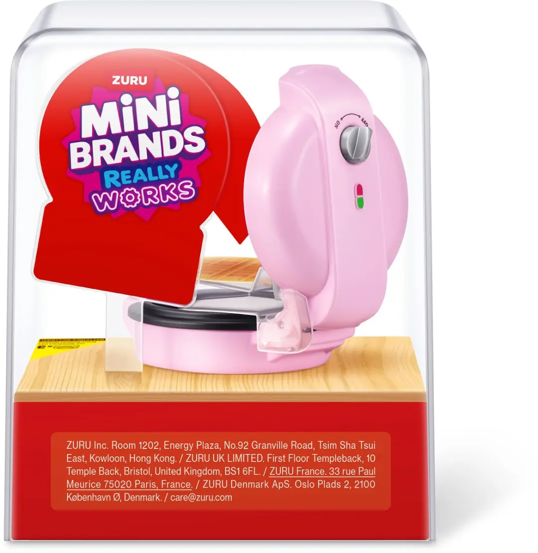 ZURU Mini Brands Magic Cook Kitchen Capsule Series 1 Wafelijzer - 77789G-US - Meerkleurig