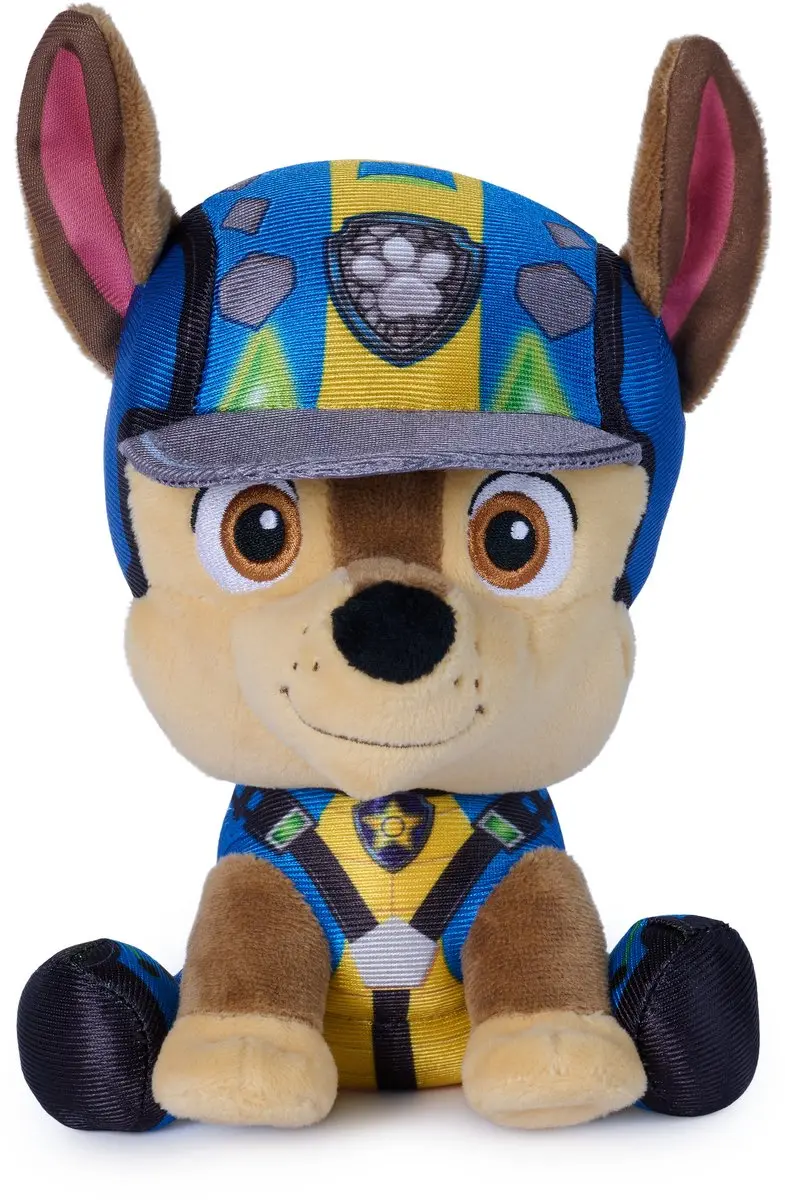 PAW Patrol Chase Dino Movie Knuffel 15,2cm - Meerkleurig