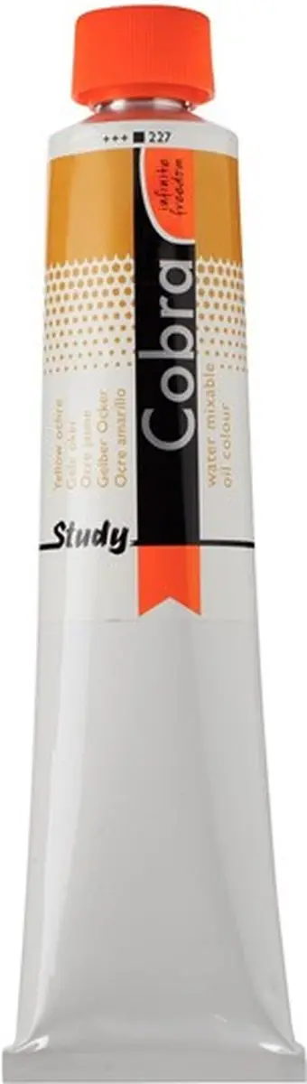 Cobra Study Gele oker Waterverf 200ml