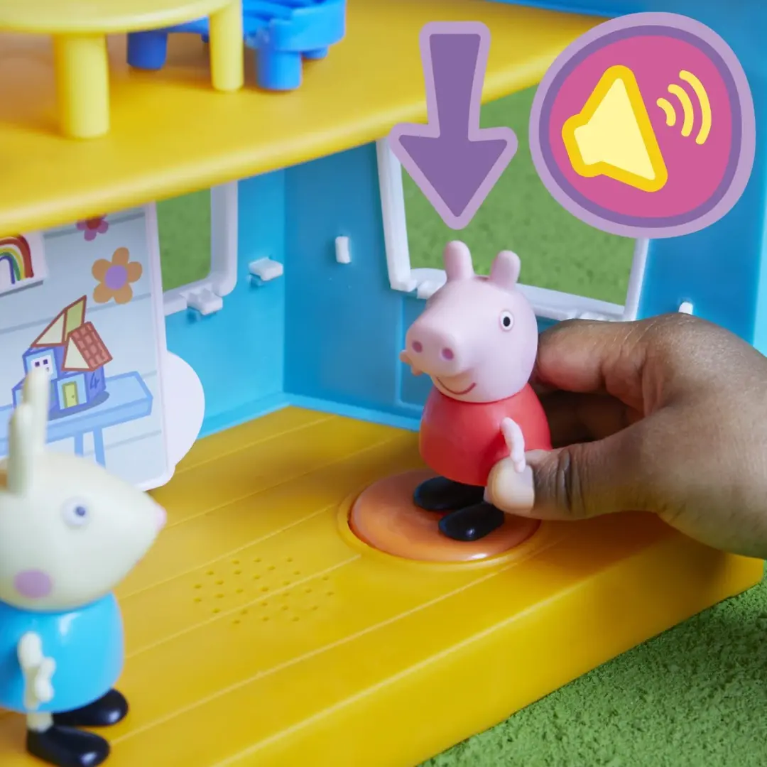 Peppa Pig Peppa's Clubhuis Speelfiguur - Multikleur - afbeelding 6 van 6