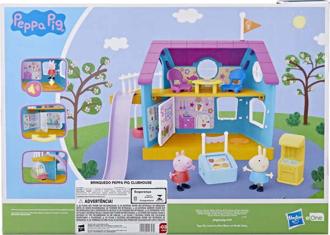 Peppa Pig Peppa's Clubhuis Speelfiguur - Multikleur