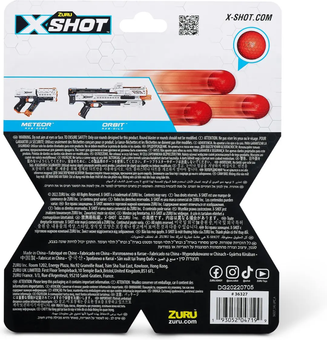ZURU X-Shot Chaos Refill - 50 Balletjes