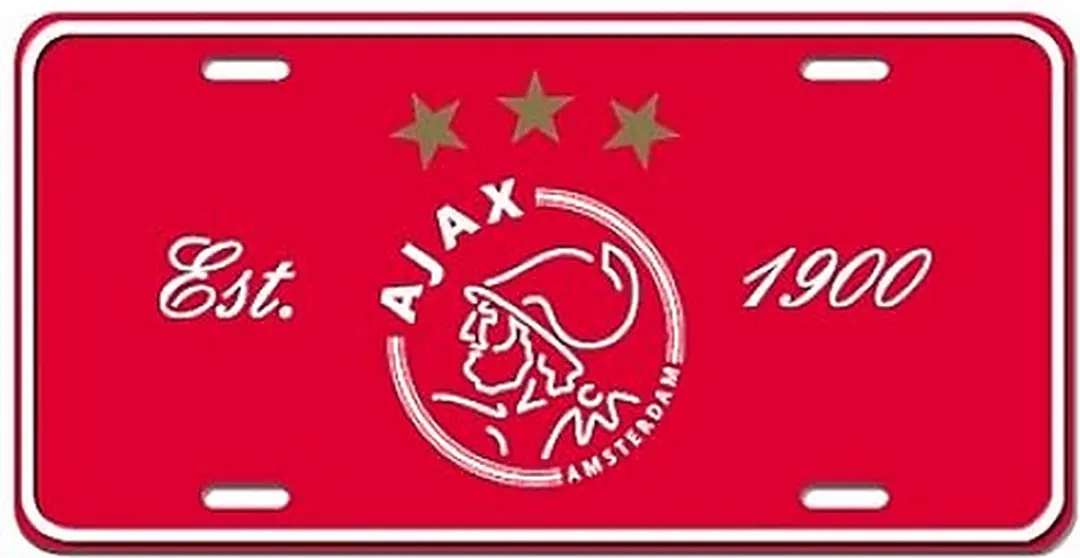 Ajax Nummerplaat 30x15cm
