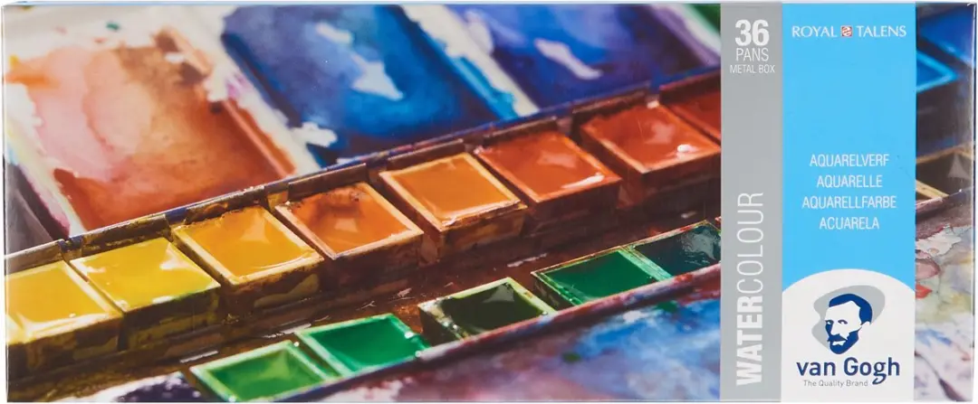 Van Gogh Aquarelverfset 36 Kleuren - Assorti