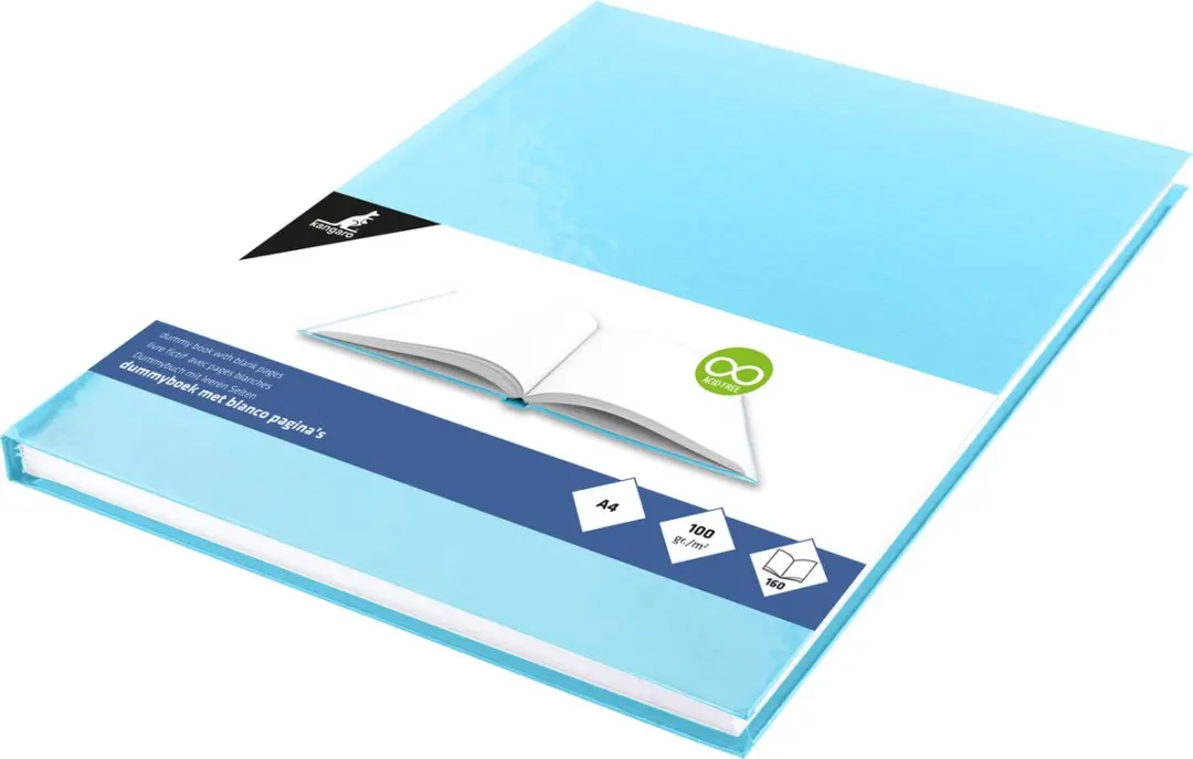 Kangaro Dummyboek A4 Pastelblauw