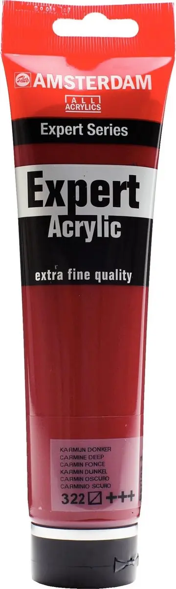 Amsterdam Acrylverf Expert Karmijn Donker 150ml