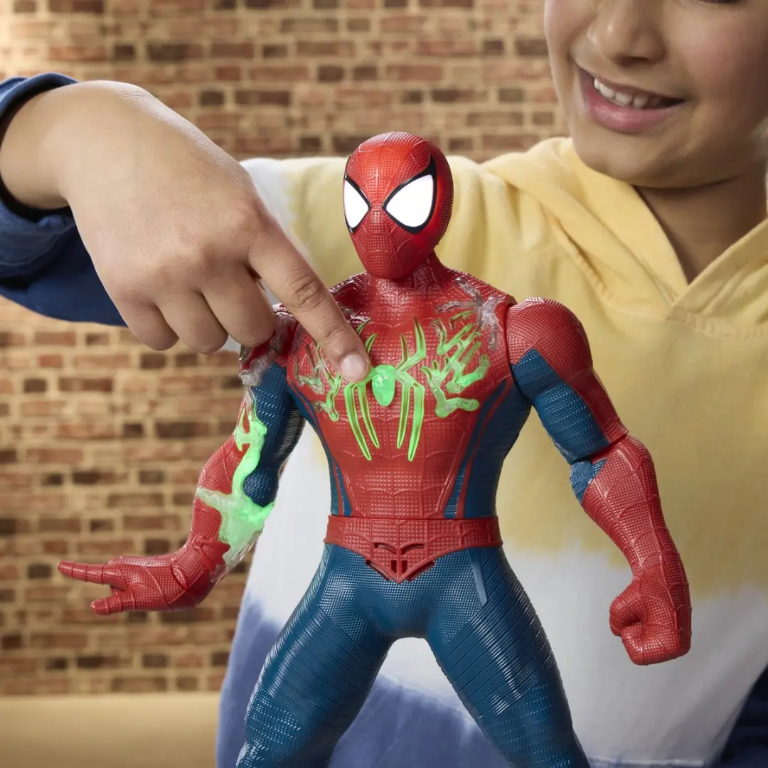 Hasbro Marvel Spider-Man Brand New Day Power-Charge Actiefiguur - G34085E0 - 3x AAA