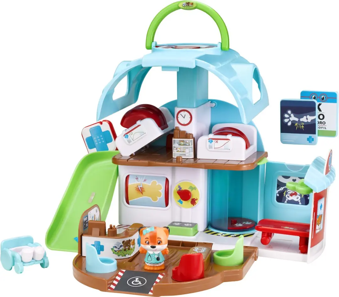 Klorofil Speelset Ziekenhuis Poppenhuis Foxy