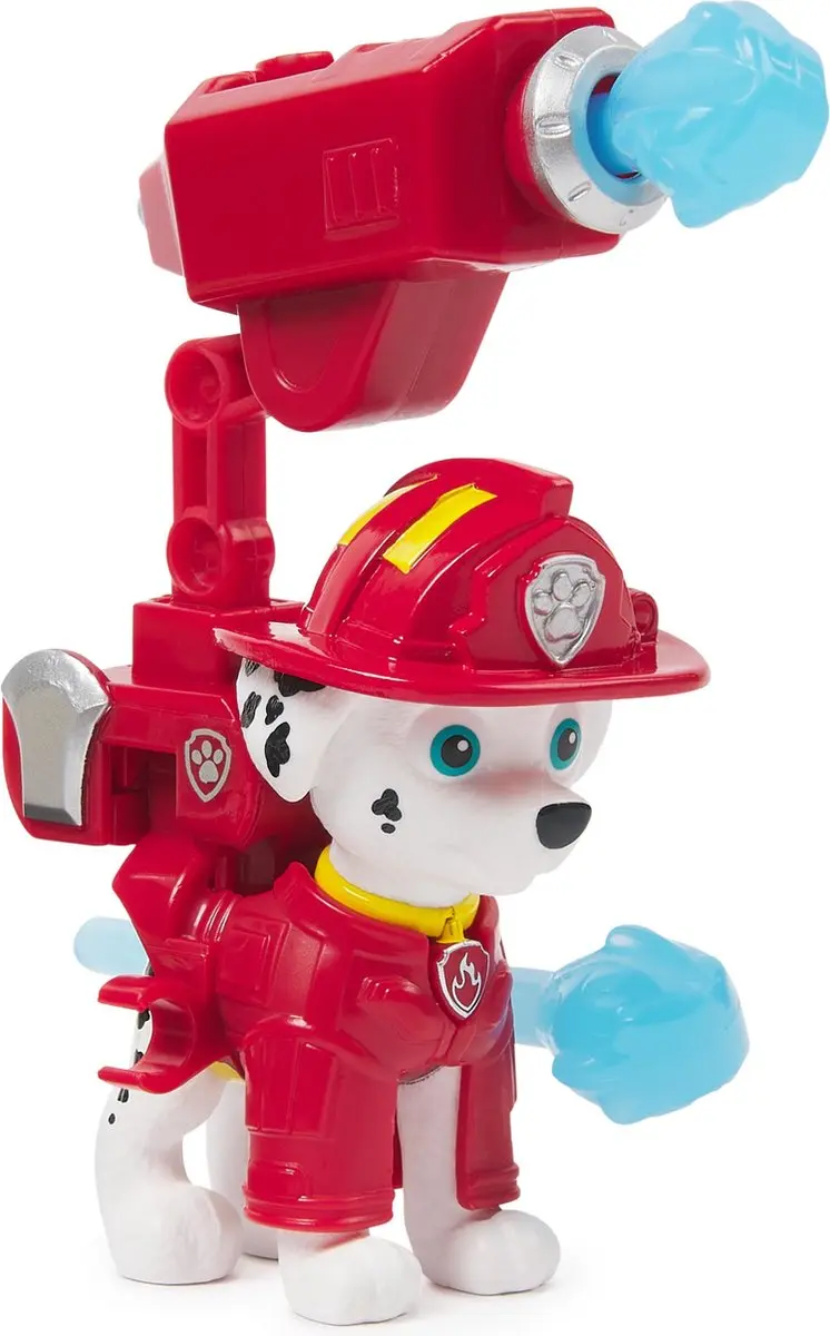 Spin Master PAW Patrol Mighty Movie Speelfiguur - Marshall/Chase/Rubble - Multicolor