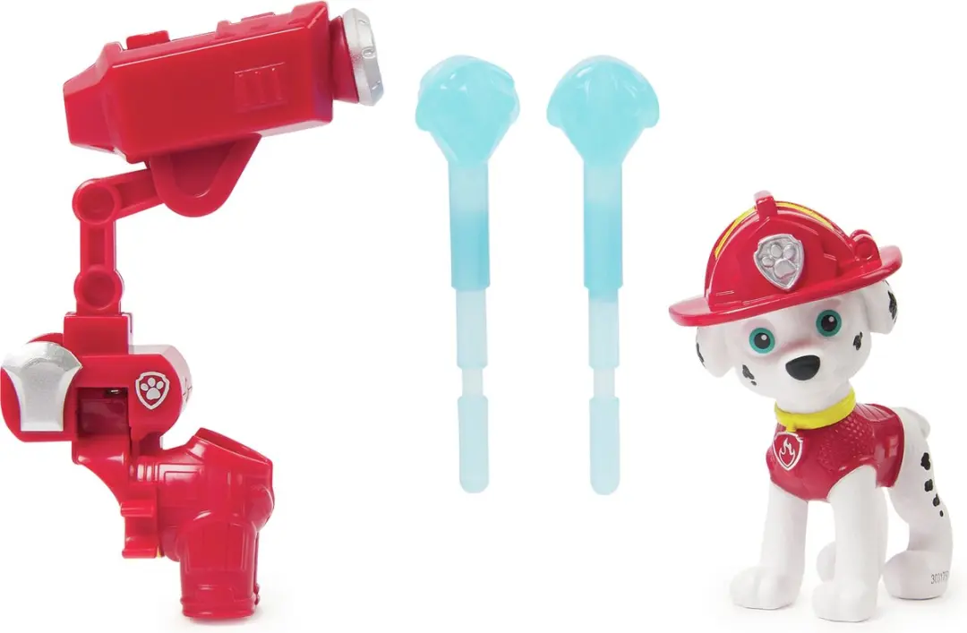 Spin Master PAW Patrol Mighty Movie Speelfiguur - Marshall/Chase/Rubble - Multicolor