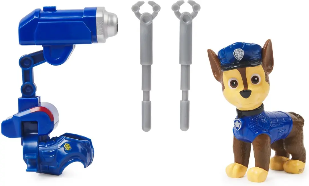 Spin Master PAW Patrol Mighty Movie Speelfiguur - Marshall/Chase/Rubble - Multicolor