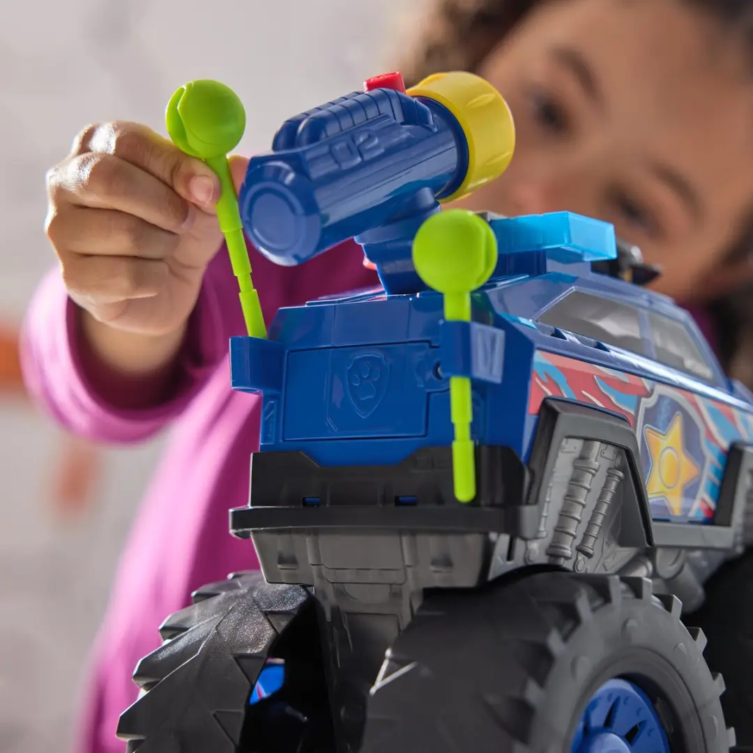 PAW Patrol Chase Power Haulin' Cruiser Speelgoedtruck - 2x AAA - afbeelding 6 van 6