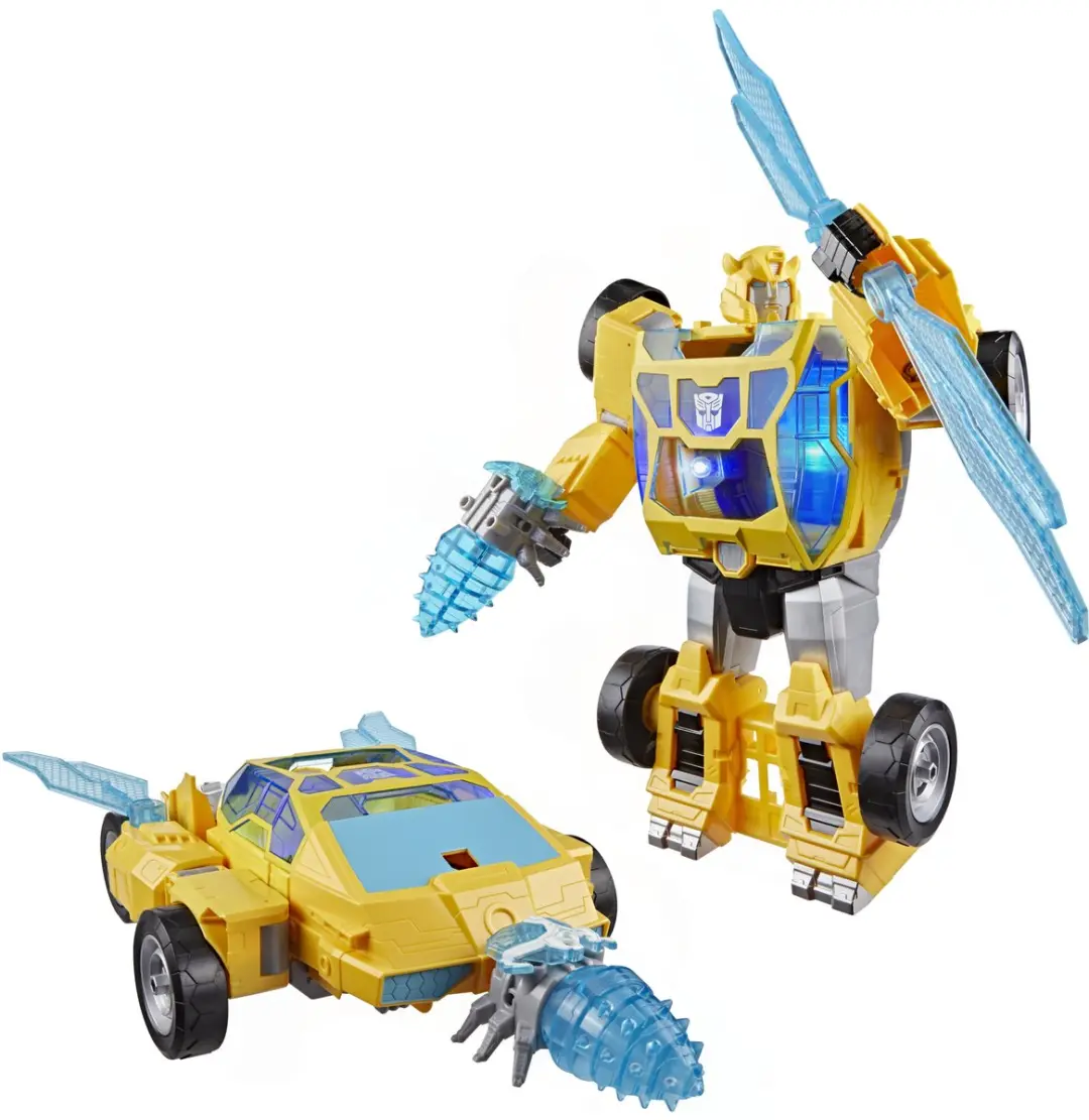 Transformers CYBERWORLD Energon Surge Bumblebee Actiefiguur 28cm - G2451