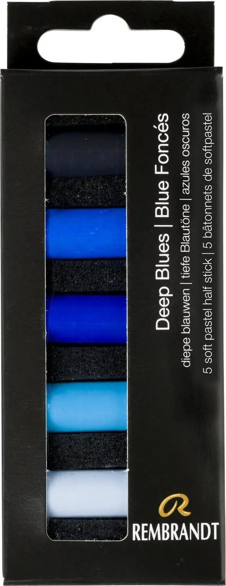 Rembrandt Softpastel Half 5 Diepe Blauwen