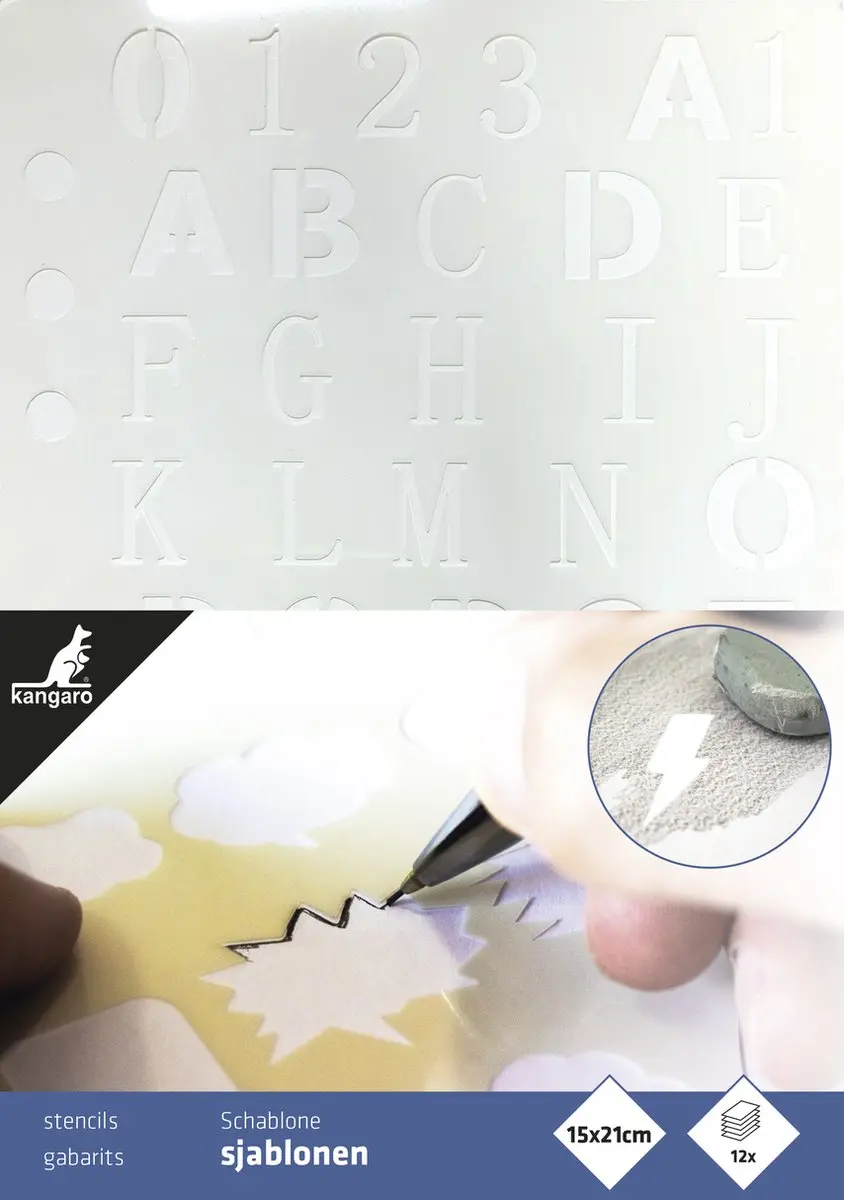 Kangaro K-5050 Sjablonen