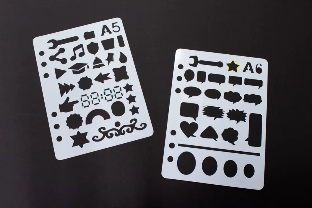 Kangaro K-5050 Sjablonen - 12 Stuks Assorti - afbeelding 6 van 6