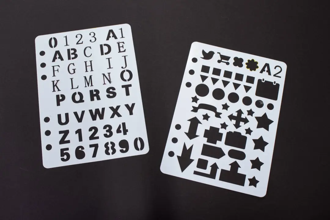 Kangaro K-5050 Sjablonen - 12 Stuks Assorti