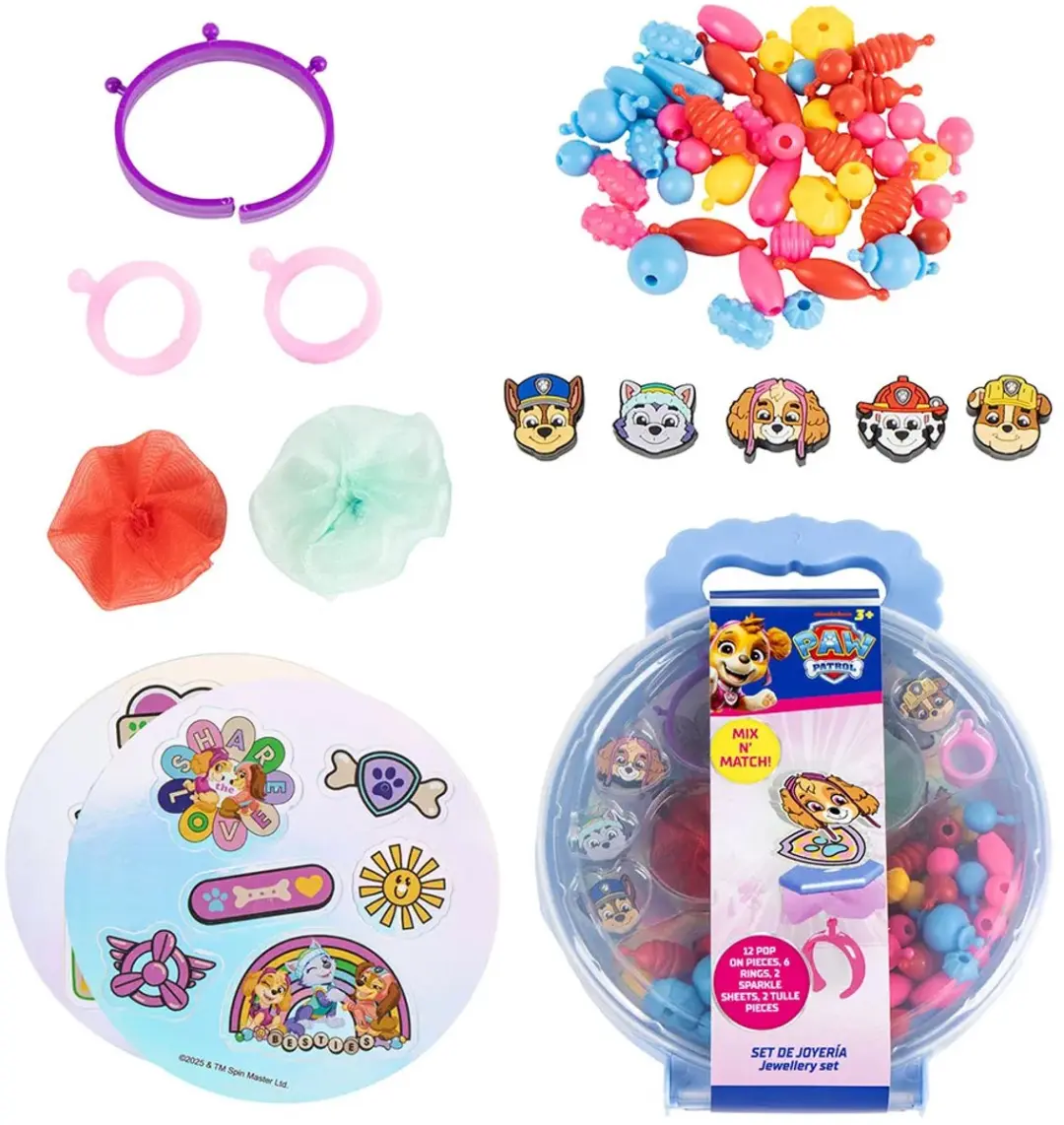 PAW Patrol Kralen Multicolor - 100 Stuks