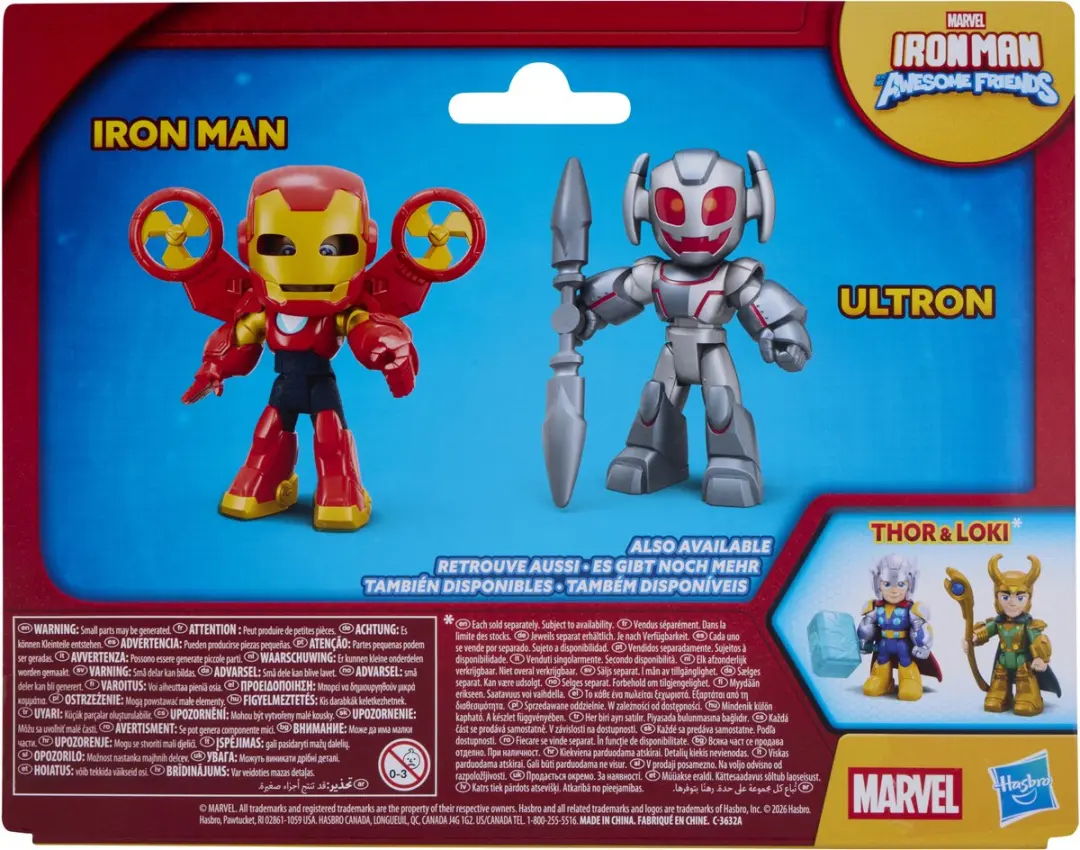 Hasbro Marvel Iron Antics Actiefiguur Iron Man - G31175L00 - afbeelding 6 van 6