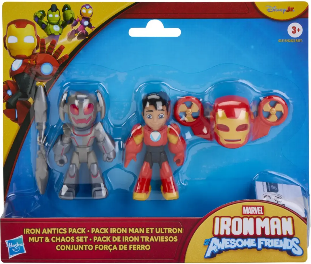 Hasbro Marvel Iron Antics Actiefiguur Iron Man - G31175L00