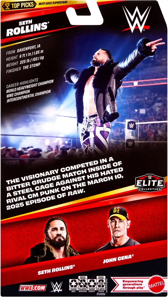 Mattel WWE Elite Collectie Actiefiguur JHV16