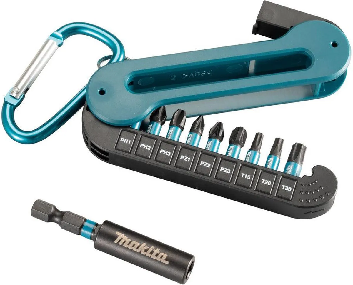 Makita E-12005 Slagschroefbitset - 10-delig