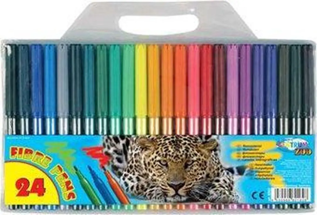 Centrum Viltstiften Multicolor - 24 Stuks