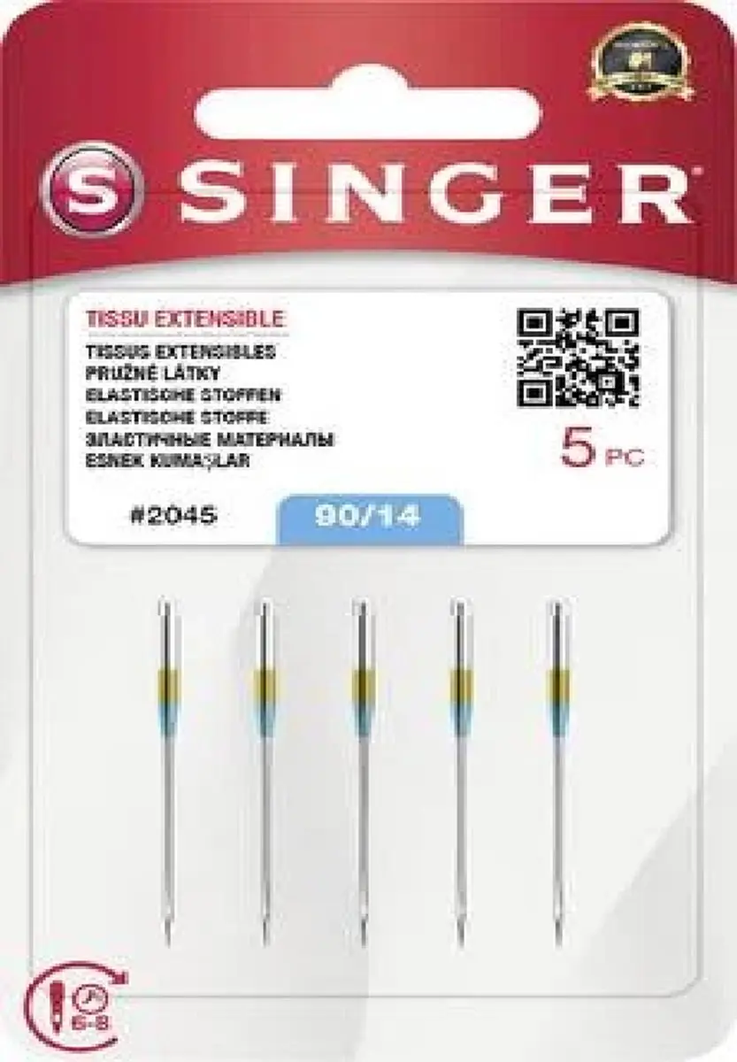 Singer Universal 2020 90 Naalden - 5 Stuks