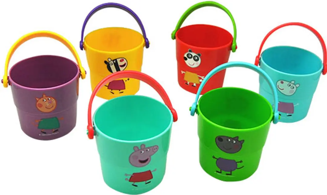 Peppa Pig Stapelemmers PP17095 - 6 Stuks - Multi Colour