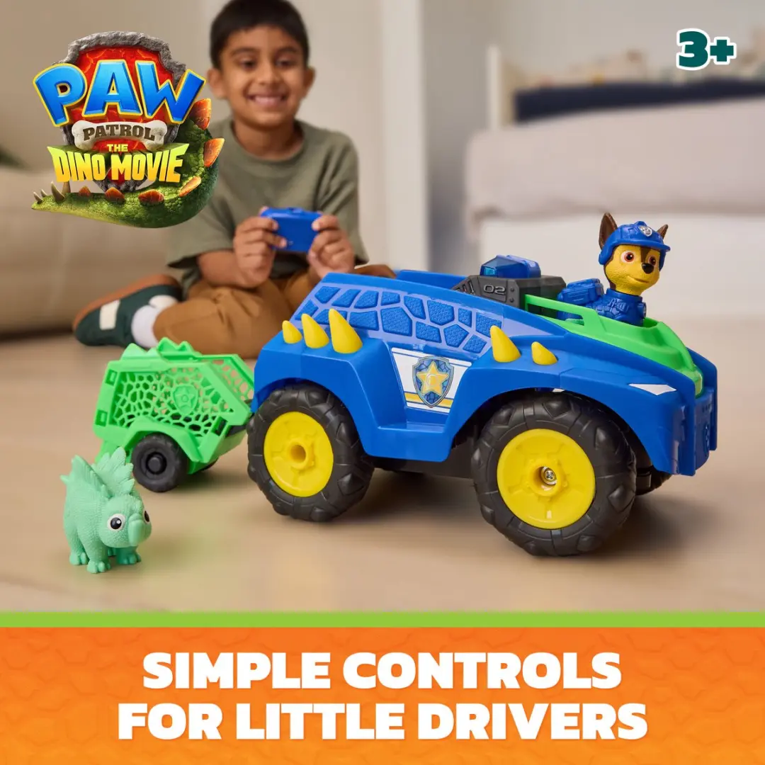 PAW Patrol Dino Tow & Dash RC - Meerkleurig - 5x AAA - afbeelding 6 van 6