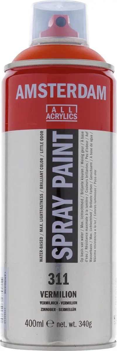 Amsterdam Spraypaint Vermiljoen 400ml