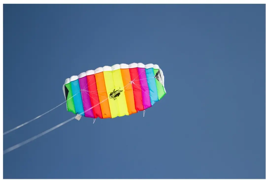 Ecoline Comet Rainbow Vlieger - 2 Lijnen