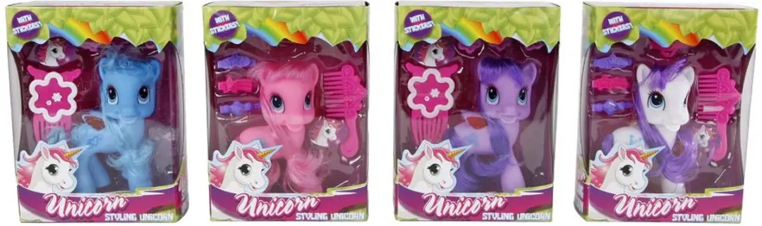 Unicorn Figuur Speelgoed 12cm