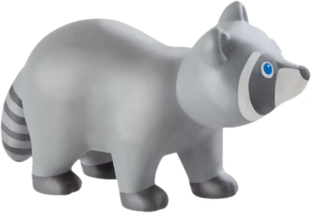 Haba Little Friends Wasbeer Poppenhuisfiguur - Multi