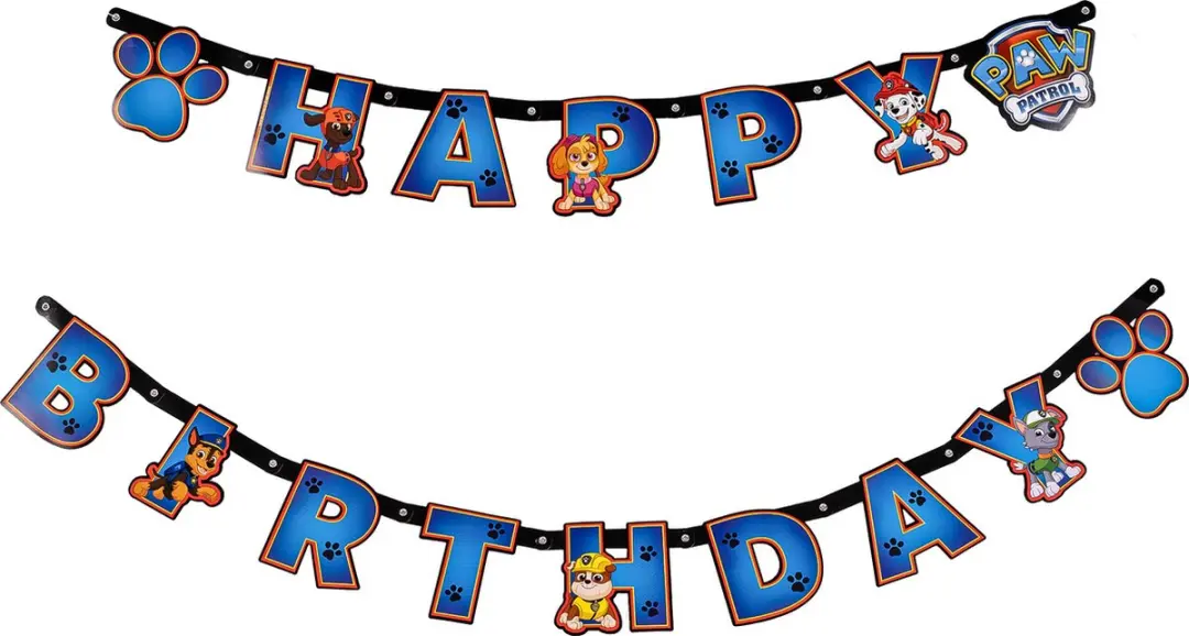 PAW Patrol Letter Slinger 180x13,7cm