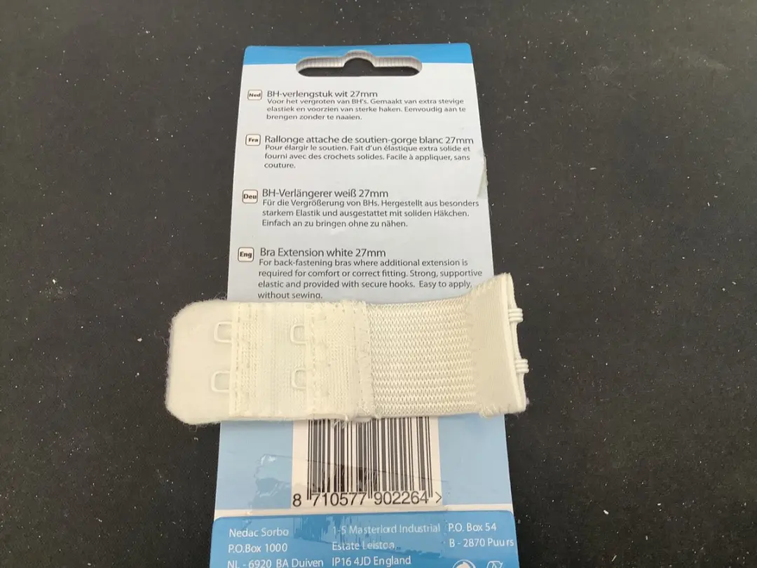 Sorbo BH Verlengstuk 27mm - Wit