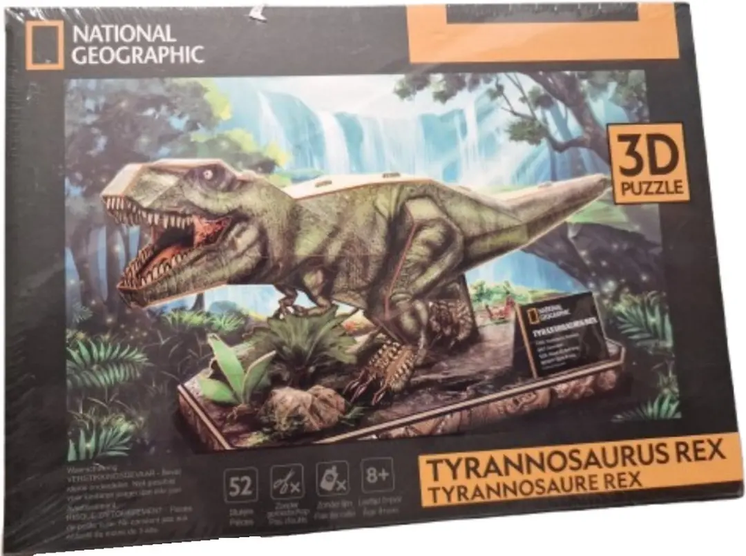 National Geographic Tyrannosaurus Rex 3D Puzzel