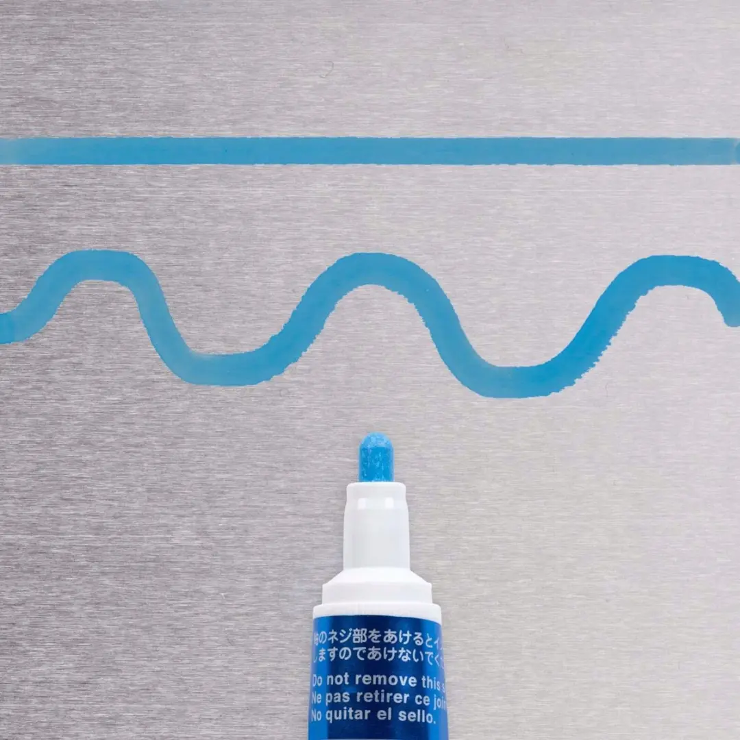 Sakura Metaal Marker Fijn Helder Blauw