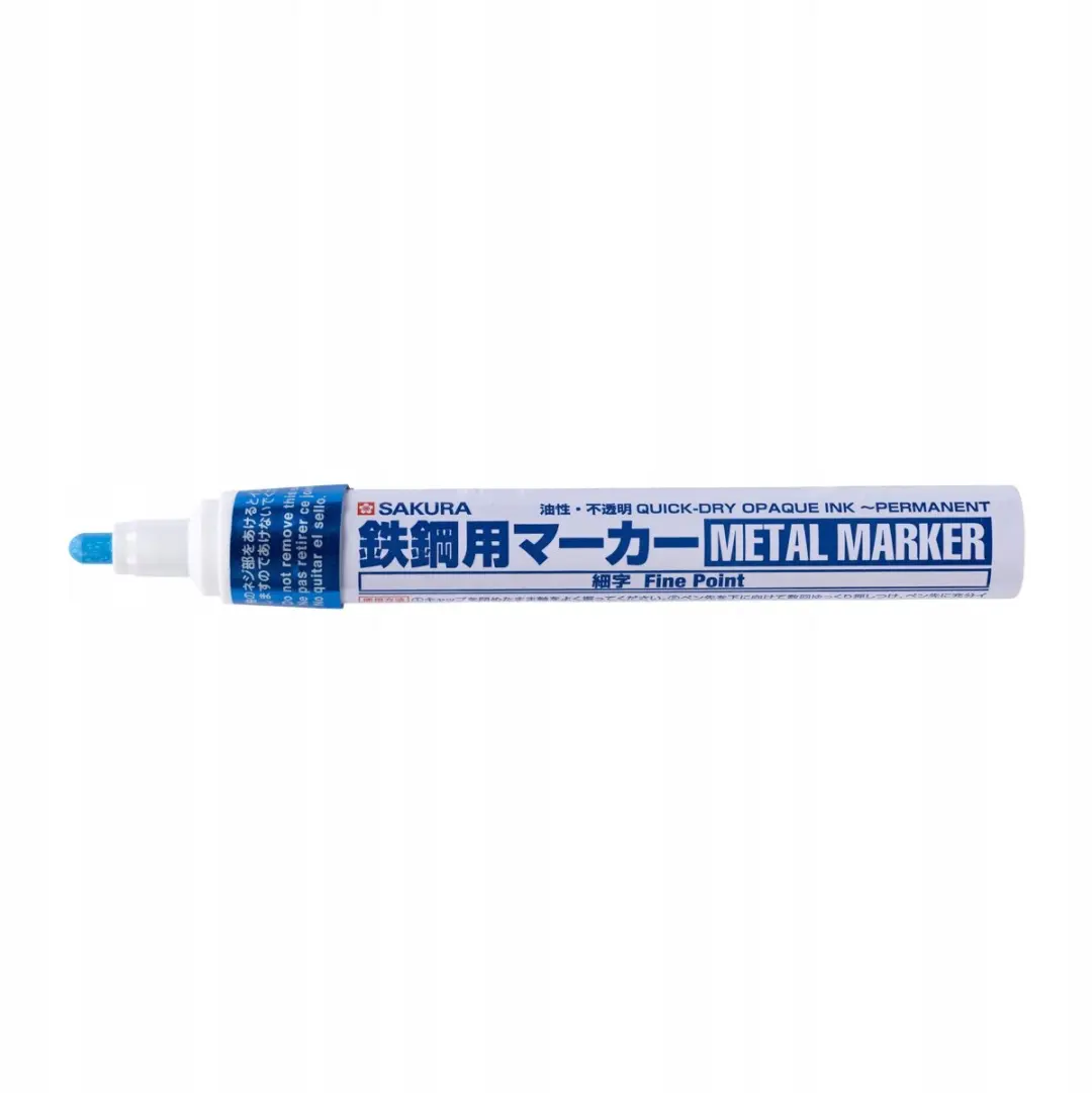 Sakura Metaal Marker Fijn Helder Blauw
