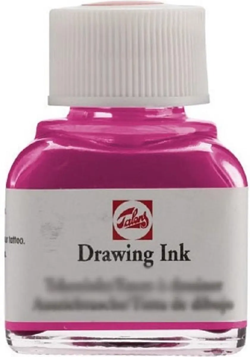 Talens Tekeninkt 334 Scharlakenrood 11ml