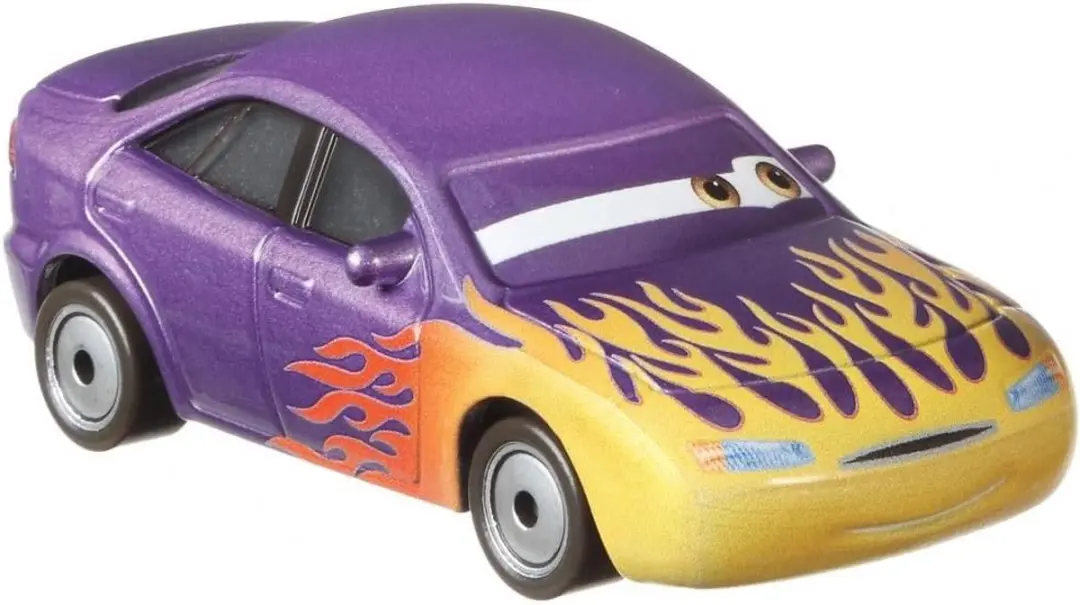Mattel Disney Cars Marilyn Voertuig 1:55 - Paars