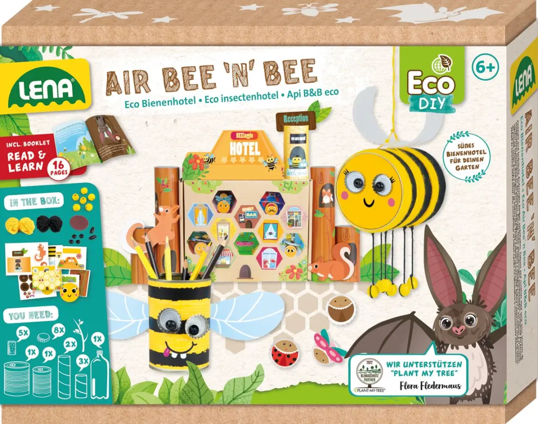 Lena Eco DIY Insectenhotel Meerkleurig