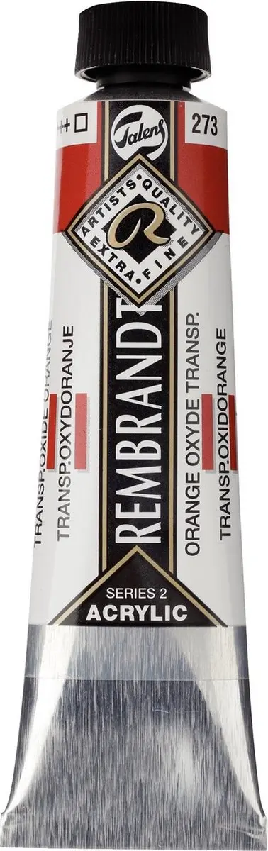 Rembrandt Acryl Verf Transp. Oxide Orange 40ml