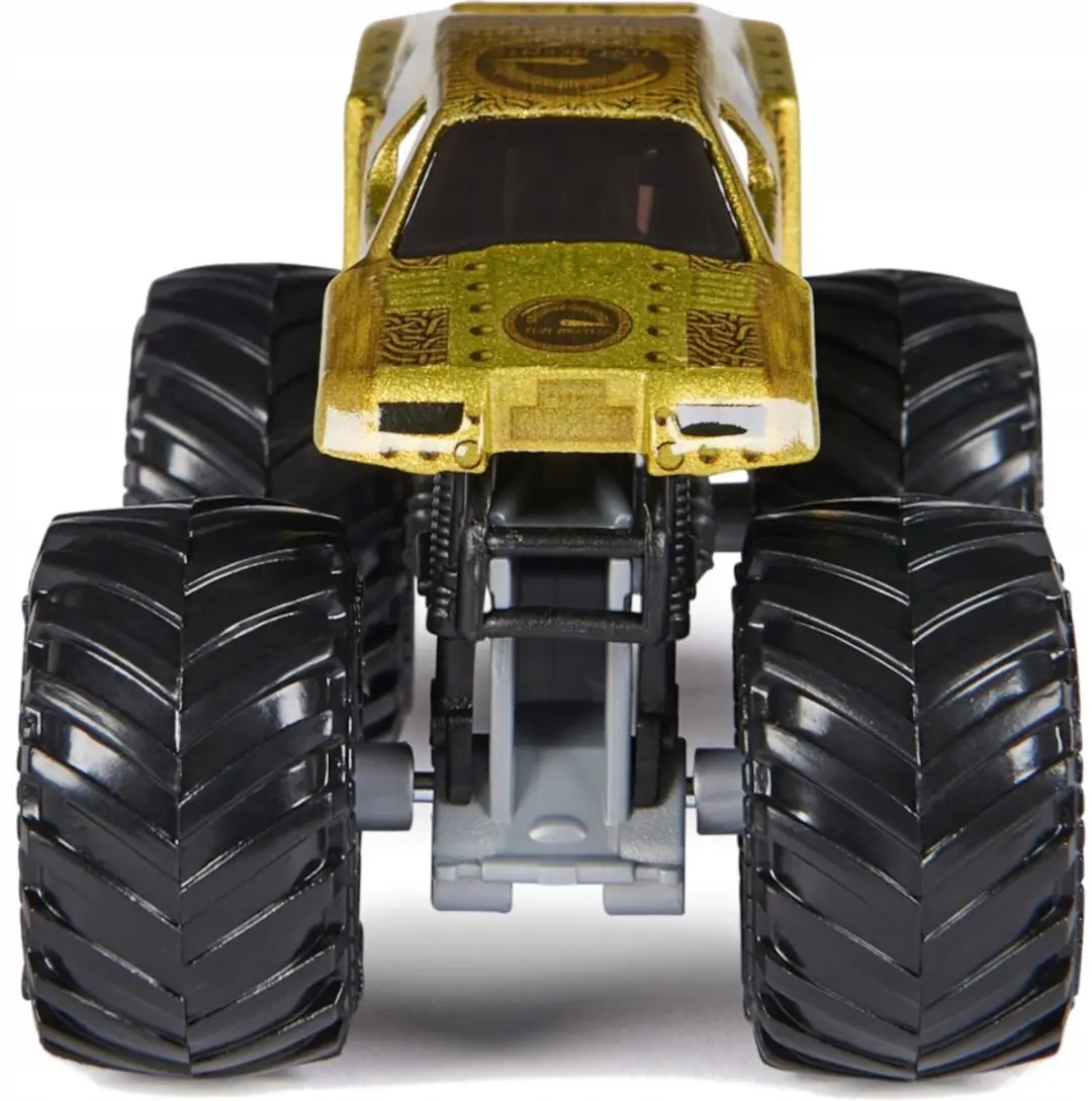 Spin Master Monster Jam Maximale Vernietiging 1:64 Speelgoedauto - Goud/Zwart