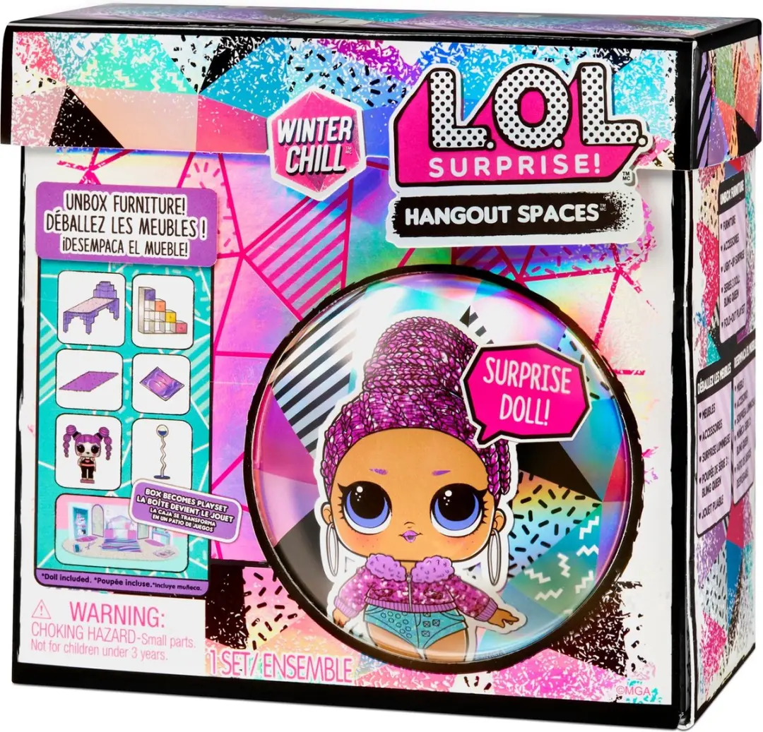 LOL! Surprise! Winter Chill Hangout Bling Queen Speelset - Minipop - afbeelding 6 van 6