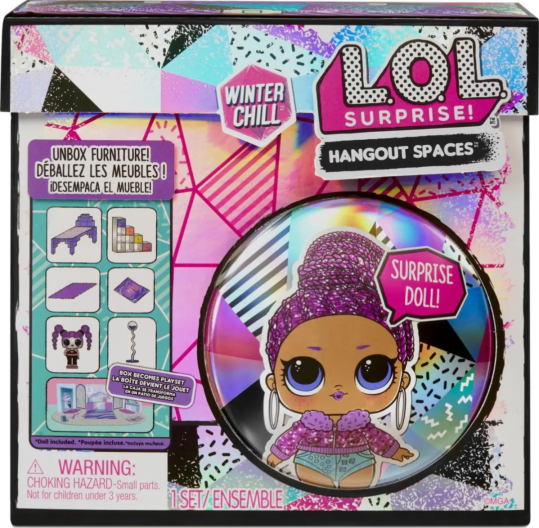 LOL! Surprise! Winter Chill Hangout Bling Queen Speelset - Minipop