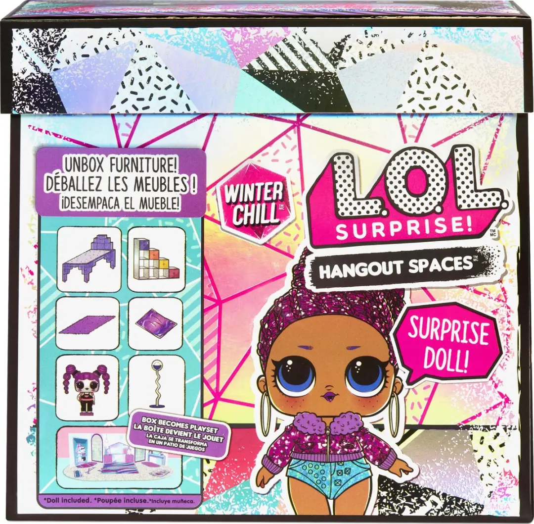LOL! Surprise! Winter Chill Hangout Bling Queen Speelset - Minipop