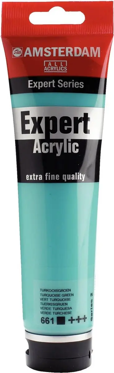 Amsterdam Acrylverf Expert 661 Turkooisgroen 150ml