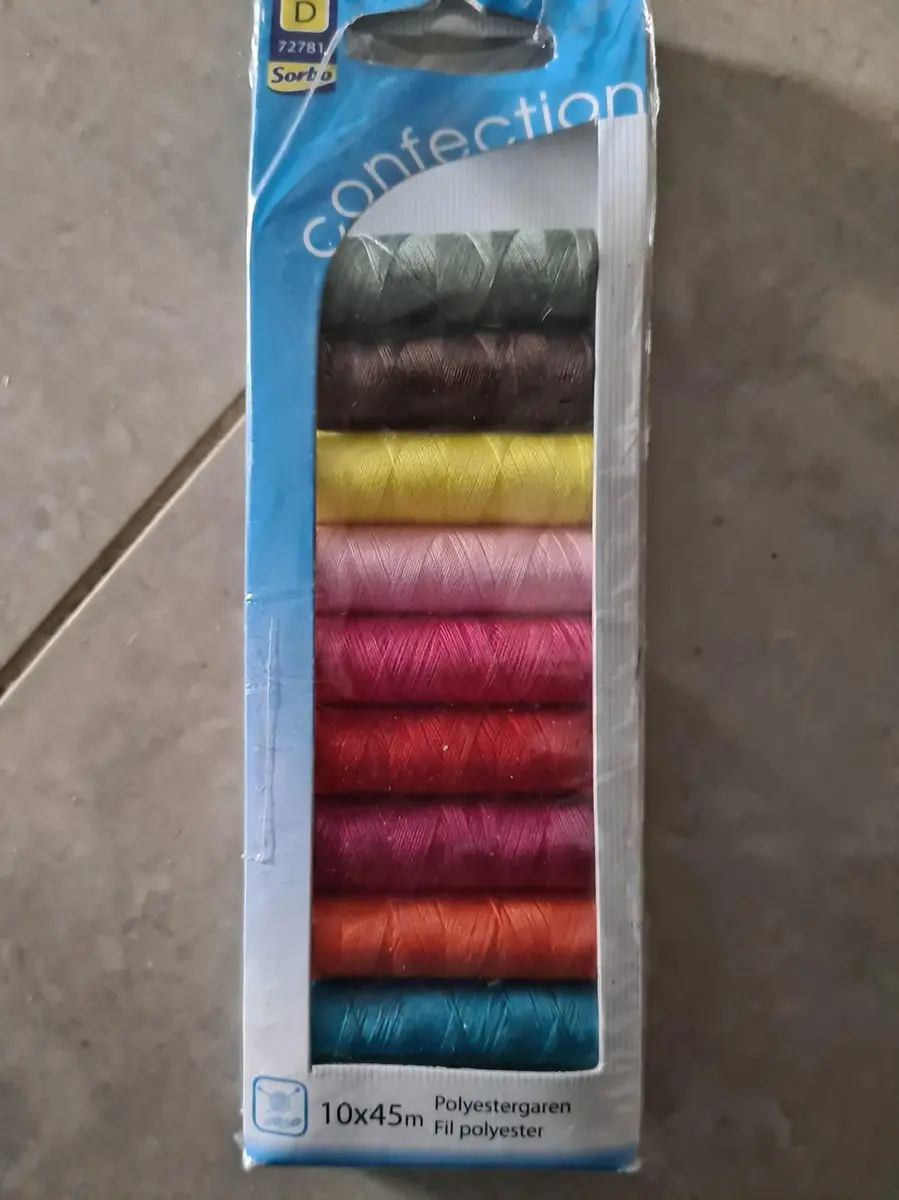Sorbo Polyestergaren 10x45m