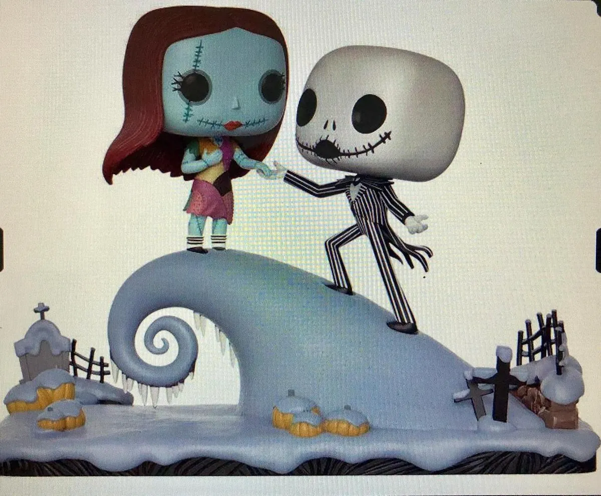 Funko Pop! Disney Movie Moments Under The Moonlight Jack & Sally FUN32834 - Multi